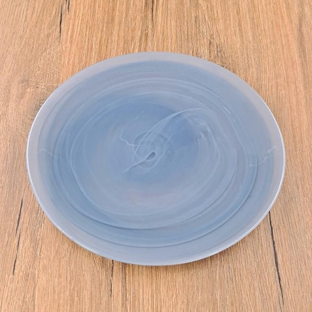 Red Pomegranate Collection 8 in. Nuage Salad Plates, Graphite - Set of 2 2811-7